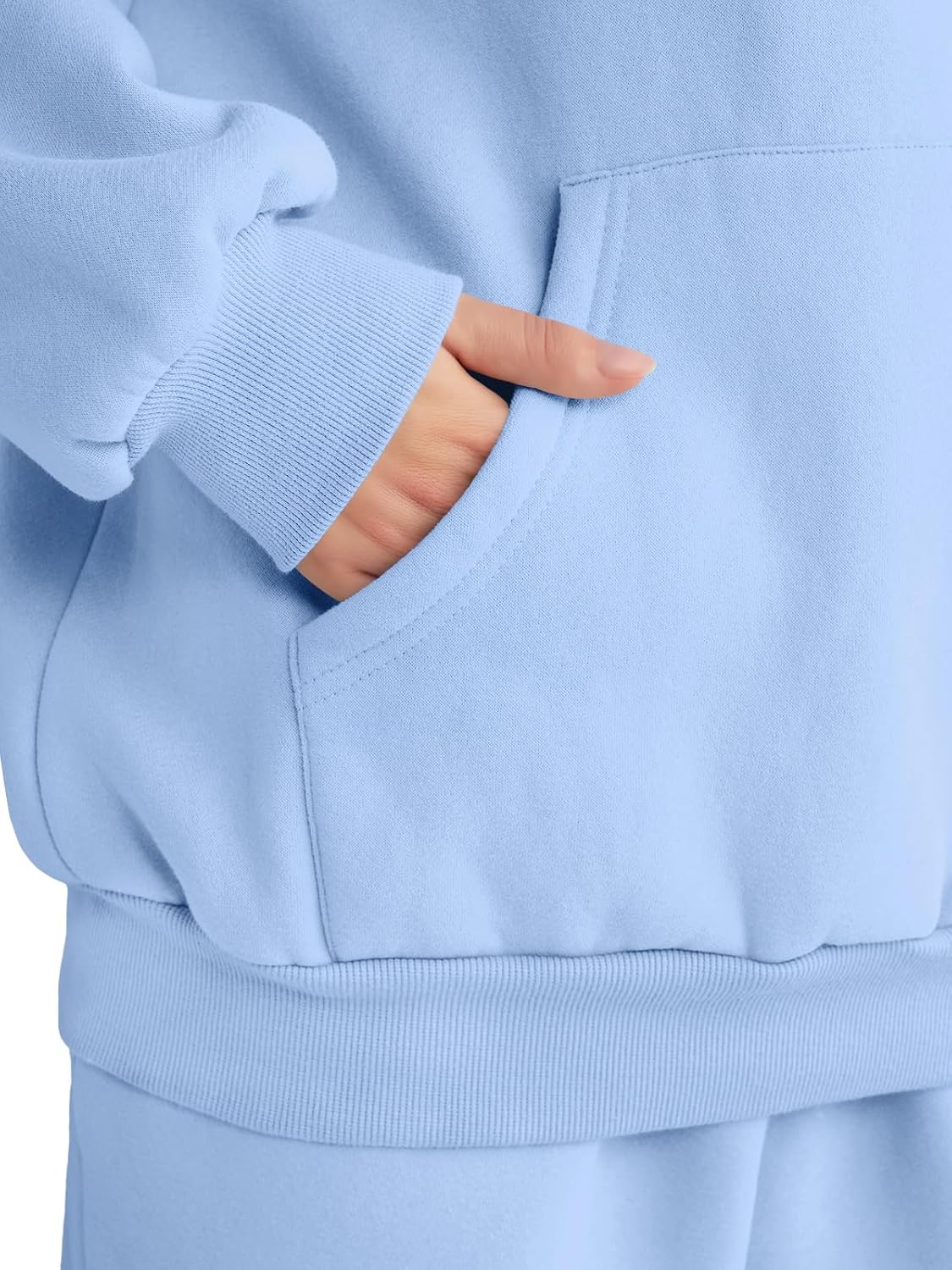 AUTOMET Womens 2 Piece Outfits Lounge Hoodie Sweatsuit Sets Oversized Sweatshirt Baggy Fall Fashion Sweatpants with Pockets